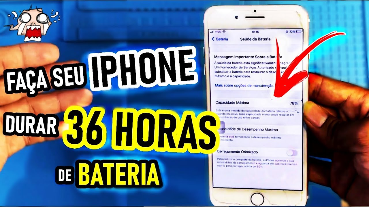 Seu iPhone está descarregando muito RAPIDO? - TENTE ISSO ANTES DE TROCAR A BATERIA! SIMPLES.