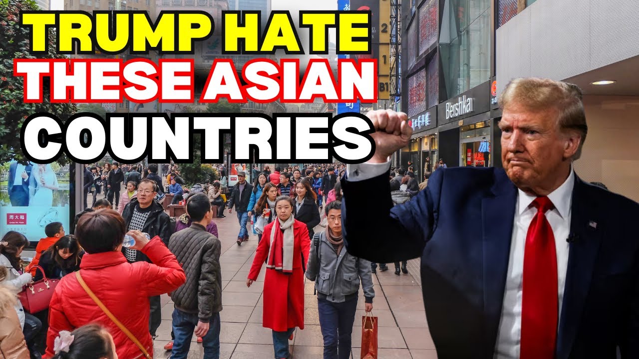 10 ASIAN COUNTRIES That TRUMP DOESN'T WANT in the United States