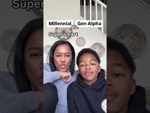 2025 Teen Slang | Millenial Verses Gen Alpha #shorts