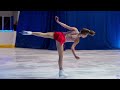 Polina Edmunds performs to Robin Thicke's "Everything I Can't Have" at Patriot Ice Center (2023)