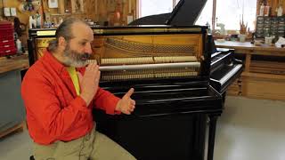 Video thumbnail for Piano - Schimmel 130T  51" Upright by Jim Ialeggio
