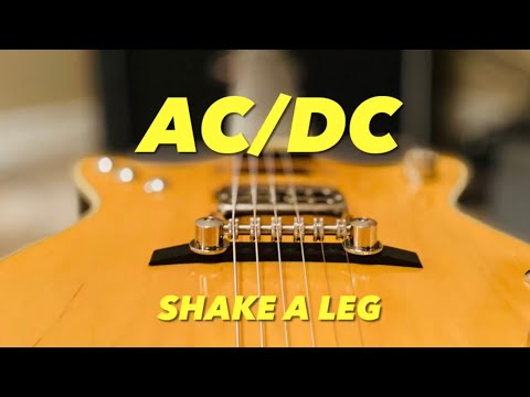AC/DC Shake a Leg (Malcolm Young Guitar Parts)