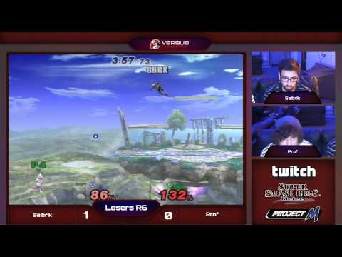 VS Weekly 5/28/14 - Losers R6 - Seibrik (Sheik) vs Prof (Mewtwo) - Project M