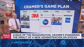 Jim Cramer looks at next week&#39;s market game plan