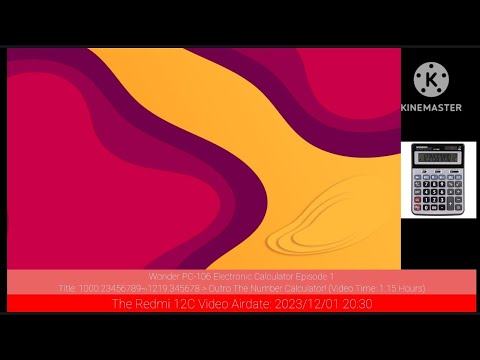 Wonder PC-106 Electronic Calculator Episode 1