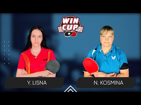 15:00 Yaroslava Lisna - Natalia Kosmina West 3 WIN CUP 23.11.2023 | TABLE TENNIS WINCUP