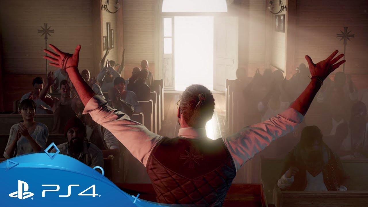 Диск Far Cry 5 (Blu-ray, Russian version) для PS4 (8112332) video preview