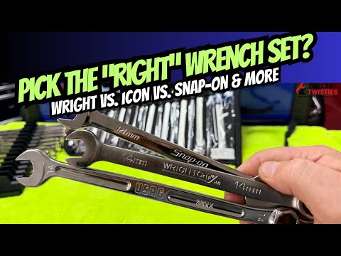 Pick the “Right” Wrench Set? (Wright Tools vs Snap-On, Icon, Gearwrench & More) #harborfreight