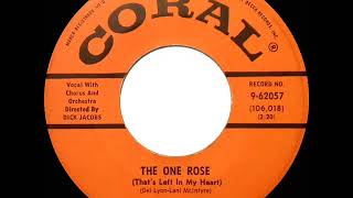 1959 Teresa Brewer - The One Rose (That’s Left In My Heart)