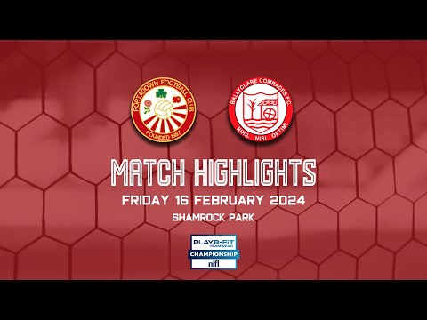 Portadown 2 - 2 Ballyclare Comrades | Playr-Fit Championship | 16/02/24