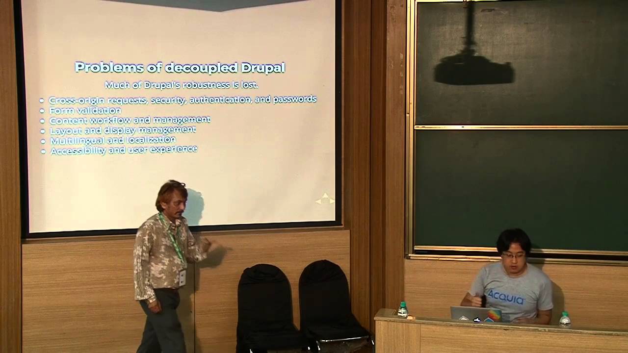 DrupalCon Asia 2016:  Decoupled Drupal