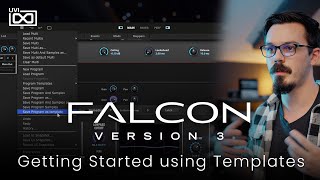 Video thumbnail for UVI Falcon 3 | Getting Started using Templates by UVI