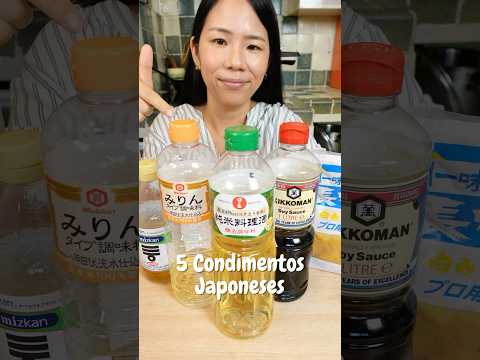 5 Japanese Seasonings #japanesecuisine #japaneserecipe