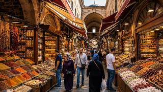 ISTANBUL TURKEY 2026 4K WALKING TOUR | Eminönü Market + Spice Bazaar (