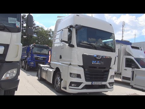 MAN TGX 18.510 4x2 BLS SA White Tractor Truck (2021) Exterior and Interior