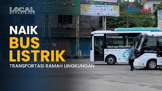 Bus Listrik Trans Bahagia Solusi Nyaman Keliling Kota Jambi, Ramah Lingkungan dan Perjalanan Asyik!