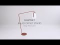 Fermob-Balad-Lampadaire-arc-LED-ocre-rouge---38-cm YouTube Video