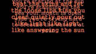 Staring at the Sun - TV On the Radio (lyrics)