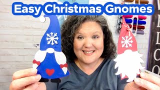 Easy DIY Christmas Gnomes Boy and Girl