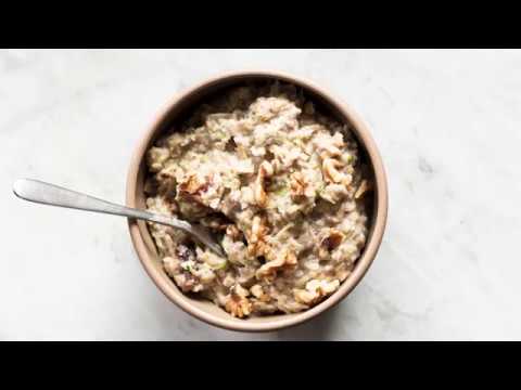 Creamy Zucchini Bread Oatmeal