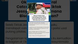 Pulang Pilates, Seleb Tiktok Jessy Nirmala Dapat Catcalling dari Polisi, Langsung Kena 'Semprot'