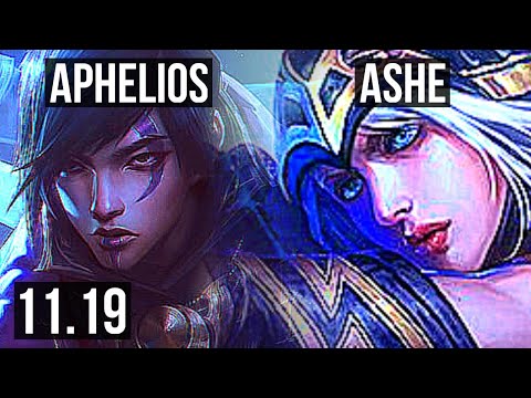 APHELIOS & Lulu vs ASHE & Soraka (ADC) | Quadra, 700+ games, 15/3/8 | EUW Diamond | v11.19