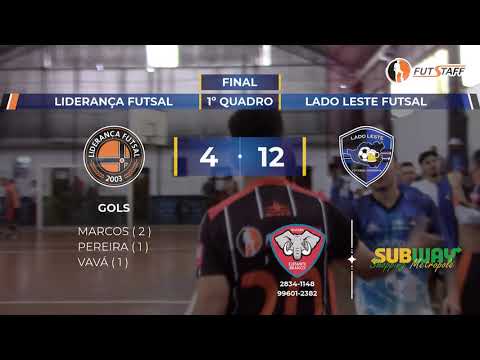 1ºQ/AMISTOSO EXTRA/JOGO 31/M MOMENTOS - Liderança 4 X 12 Lado Leste