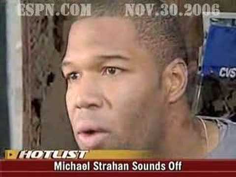 Giants' Strahan Sounds Off