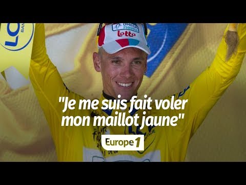 TOUR DE FRANCE : "JE ME SUIS FAIT VOLER MON MAILLOT JAUNE" (GILBERT)