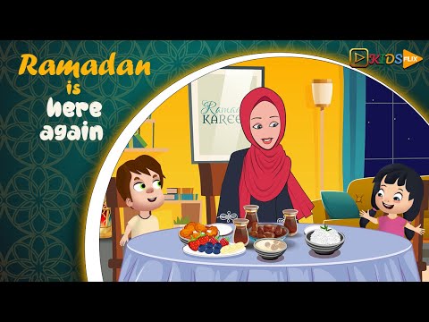 Ramadan - Most popular rhyme for kids | Anas and Alifiya | Sing Along with KidsFlix Club