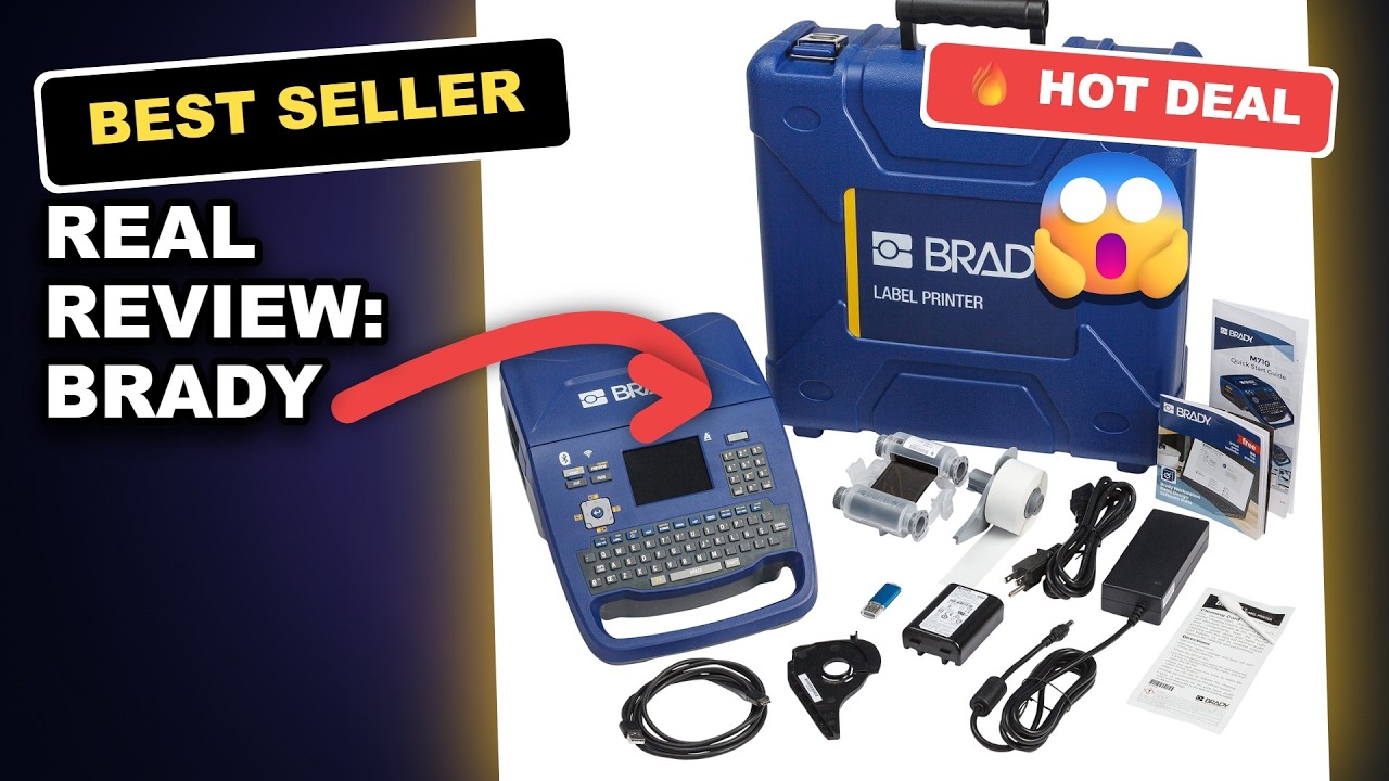 Real Review: Brady M710 Bluetooth & Wi-Fi Portable Label Printer Worth It?