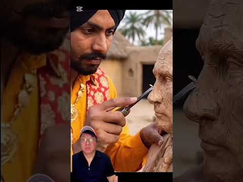 Скульптор из Индии сделал статую Владимира Путина!