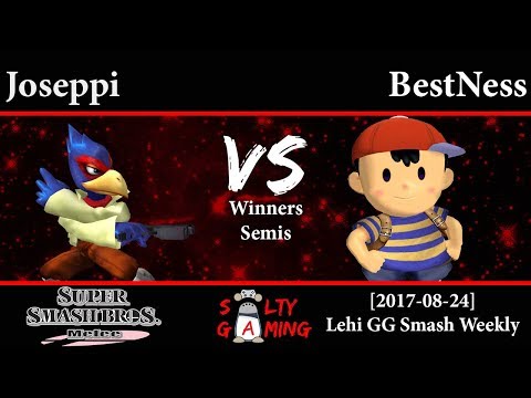 [2017-08-24] Melee - Joseppi (Falco) vs BestNess (Ness) WS