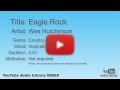 Eagle Rock Wes Hutchinson Country Folk Inspirational YouTube Audio Library BGM
