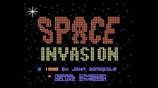 Memotech MTX Game: Space Invasion (1998)