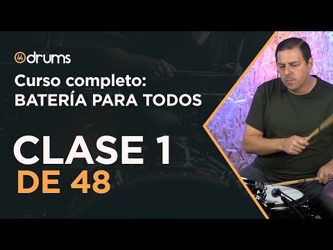 🔴 🟡 🟢 Class 1 of 48 - Drum Course for Beginners and Intermediates