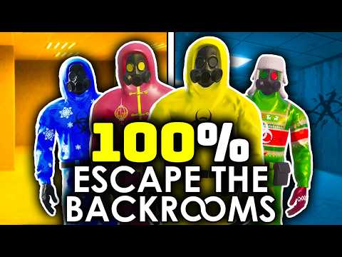 We Played 100% of Escape The Backrooms Multiplayer