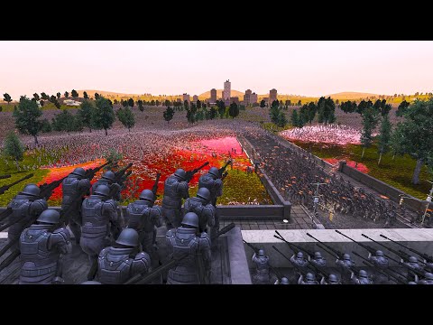 50 Cal Barrett Sniper Unit Save the City from 1,000,000 Zombies? ULTIMATE EPIC BATTLE SIMULATOR 2