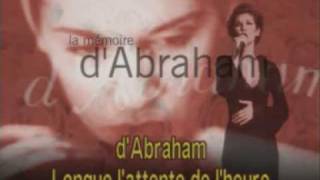 CELINE DION - DVD Karaoke Video - La mémoire d'Abraham