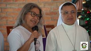 [4° DIA DA NOVENA DE NATAL 2024 NA CAPELA SANTA ISABEL DA HUNGRIA HOSPITAL SÃO JULIÃO BRASIL]