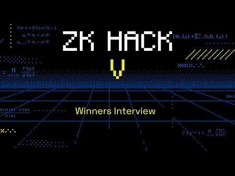 ZK Hack V Winners Interview