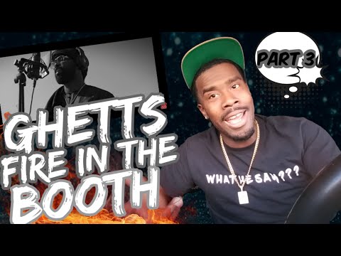 AMERICAN REACTS TO UK RAPPER @TheRealGhetts - Fire In The Booth pt3