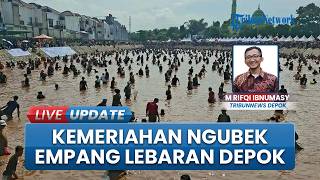 Semarak Lebaran Depok 2026, Ribuan Warga Asyik Berburu Ikan dalam Tradisi Ngubek Empang