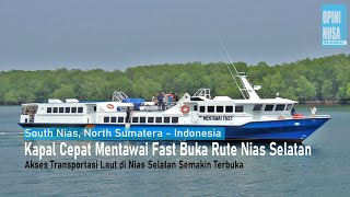 preview picture of video 'Launching Pelayaran Perdana MV. Mentawai Fast Rute Pulau Tello-Teluk Dalam| Nias Selatan'