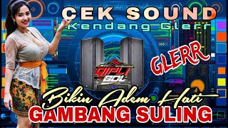Download lagu DJ CEK SOUND STYLE || GAMBANG SULING BIKIN ADEM KEPLAK' AN KENDANG - BASS GLERR SPESIAL 2025 mp3