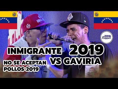 》GAVIRIA VS INMIGRANTE - NO SE ACEPTAN POLLOS 2019 - BATALLA DE LOS GALLOS VENEZUELA 2019