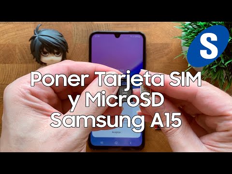Como Poner la Tarjeta SIM y Micro SD en un Samsung A15 - Samsungizate