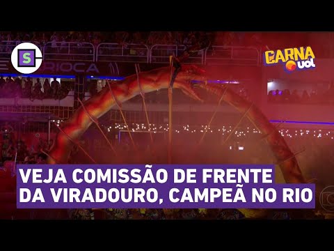 Viradouro: Vídeo mostra trecho de desfile que gerou reclamações de escolas no Carnaval 2024