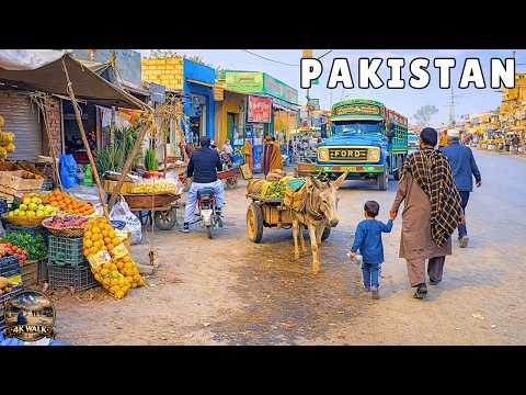 You Won’t Believe This Market in Pakistan 🇵🇰 | Lachi Bazar Kohat 4K Walk