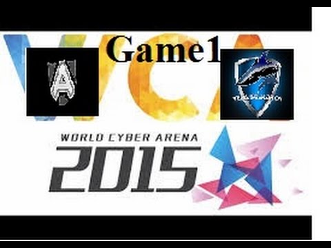 Vega vs Alliance Game 1│ Wolrd Cyber Arena 2015 EU Qualifier